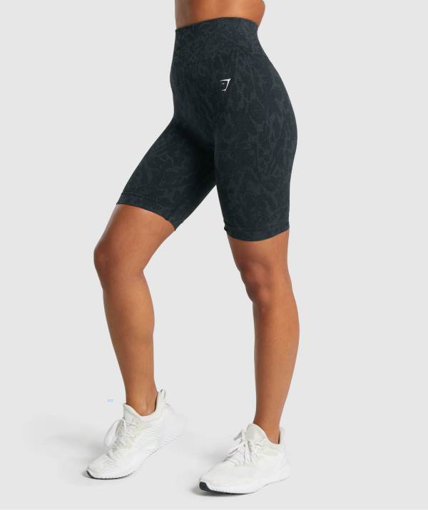 Damske Šortky Gymshark Adapt Animal Seamless Cycling Čierne | DC5236971